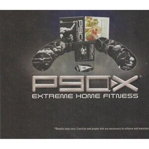 2009 P90X Print Ad Tony Horton Retro Extreme Home Fitness Workout Decor